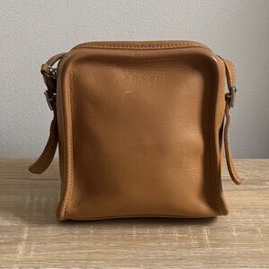 Coach 9139 British Tan Leather Crossbody (Made in USA)